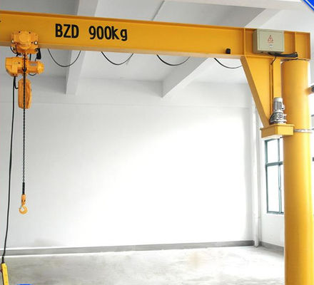 Elektrisch Hijstoestel 5T Pijler Opgezet Jib Crane Free Standing